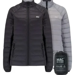 Veste De Ski|Doudoune Femme<MAC IN A SAC Doudoune Polar Women Black Grey