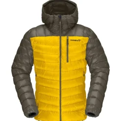 Sale Doudoune Lyngen Down850 Hood Golden Palm Homme Veste De Ski|Doudoune Homme