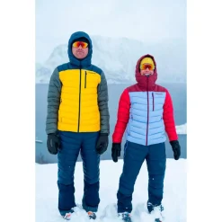 Sale Doudoune Lyngen Down850 Hood Golden Palm Homme Veste De Ski|Doudoune Homme