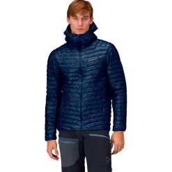 Best Doudoune Trollveggen Down 800 Super Light Hood Indigo Night Homme Doudoune Homme|Doudoune Alpinisme