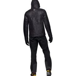 Doudoune Homme|Doudoune Alpinisme<Norrona Doudoune Trollveggen Down 800 Super Light Hood Caviar Black