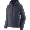 Sale Doudoune Down Sweater Hoody W's Smolder Blue Femme Doudoune Femme|Doudoune Alpinisme