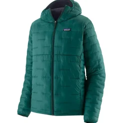 Discount Doudoune Micro Puff Hoody M's Cascade Green Homme Veste De Ski|Doudoune Homme
