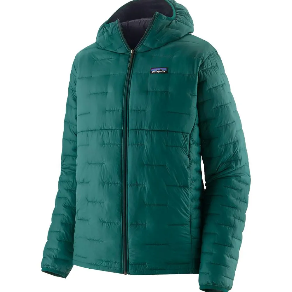 Discount Doudoune Micro Puff Hoody M's Cascade Green Homme Veste De Ski|Doudoune Homme