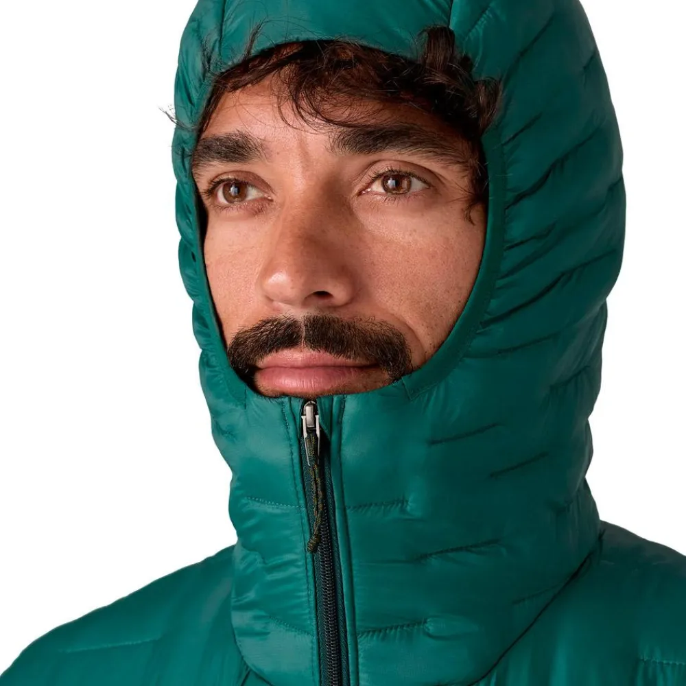Discount Doudoune Micro Puff Hoody M's Cascade Green Homme Veste De Ski|Doudoune Homme