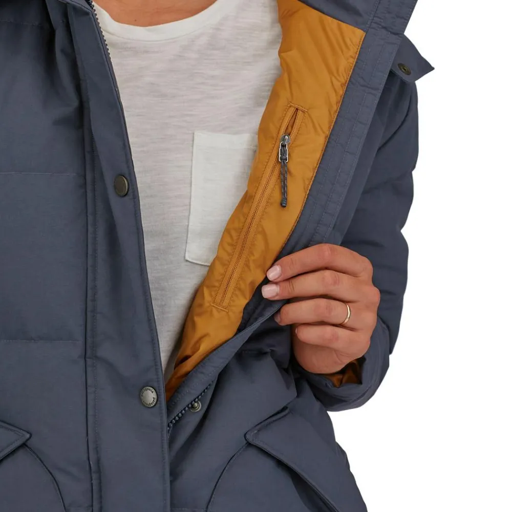 Online Doudoune W's Downdrift Parka Smolder Blue Femme Veste De Ski|Doudoune Femme