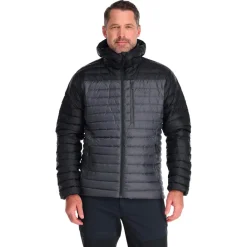 Doudoune Homme|Doudoune Alpinisme<RAB Doudoune Microlight Alpine Jkt Black Graphene