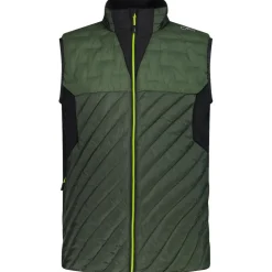 Doudoune Sans Manche Man Vest Hybrid Oil Green Homme Doudoune Homme|Veste De Ski