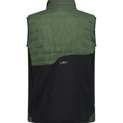 Doudoune Sans Manche Man Vest Hybrid Oil Green Homme Doudoune Homme|Veste De Ski
