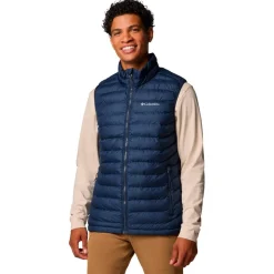 Online Doudoune Sans Manche Powder Lite II Vest Blue Homme Veste De Ski|Doudoune Homme