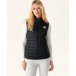 Outlet Doudoune Sans Manche Seda Noos Noir Femme Blouson - Parka|Doudoune Femme