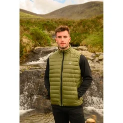 Veste De Ski|Doudoune Homme<MAC IN A SAC Doudoune Sans Manche Alpine Men Khaki