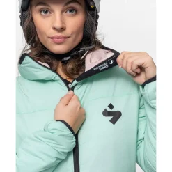 Best Doudoune Crusader Primaloft Jacket W Turquoise Femme Doudoune Femme|Veste De Ski