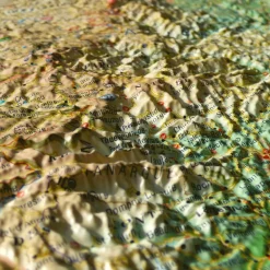 Carte 3D<3DMAP Drôme-Ardèche + Cadre