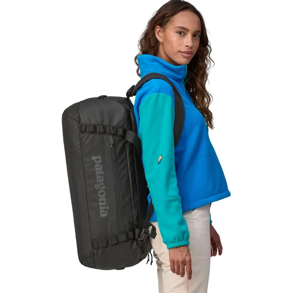 Best Duffel Black Hole Duffel 55L Black Duffel Bag|Sac De Voyage