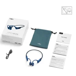 Hot Ecouteurs audio OpenRun Bleu Eclipse Montres Gps|Montre Connectée