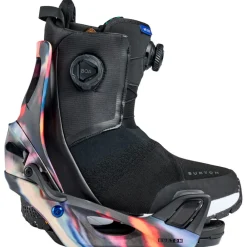 Fix Snowboard Women's Step On Floral Blur Chaussage Rapide
