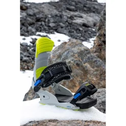 Clearance Fix Snowboard Fifty Grey Lime Chaussage Classique