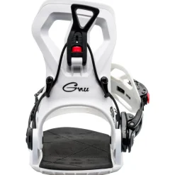 Chaussage Rapide<Gnu Fix Snowboard Cheeter White