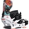 Sale Fix Snowboard Meteorite Rally cat White Chaussage Classique