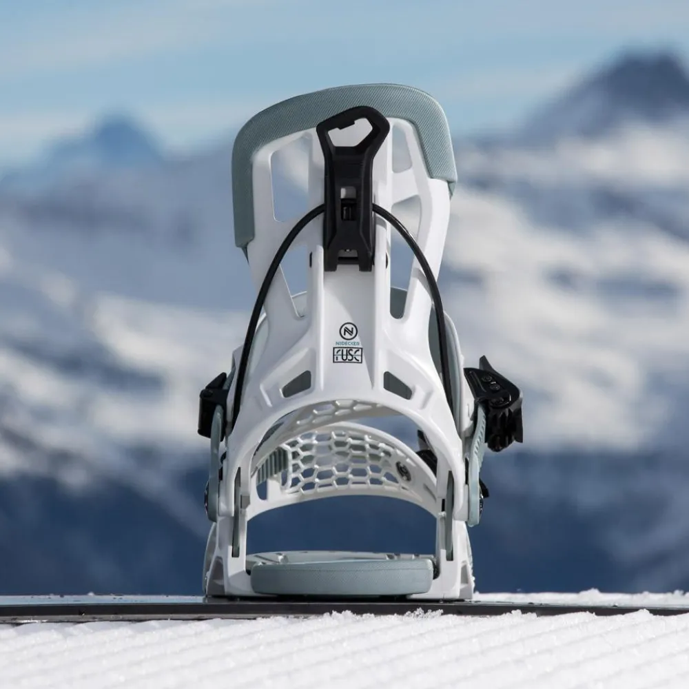 Chaussage Rapide<Nidecker Fix Snowboard Fuse Hybrid White