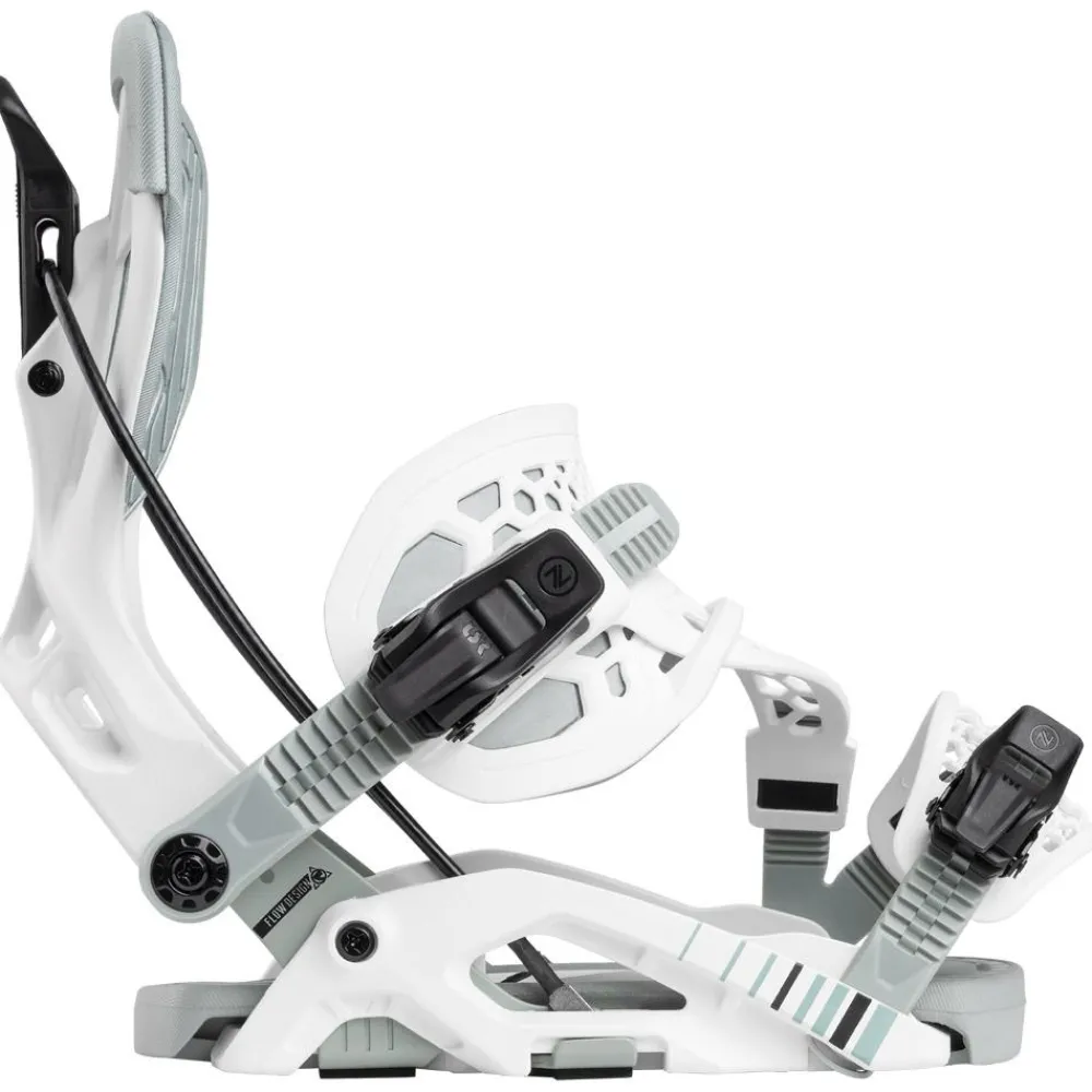 Chaussage Rapide<Nidecker Fix Snowboard Fuse Hybrid White