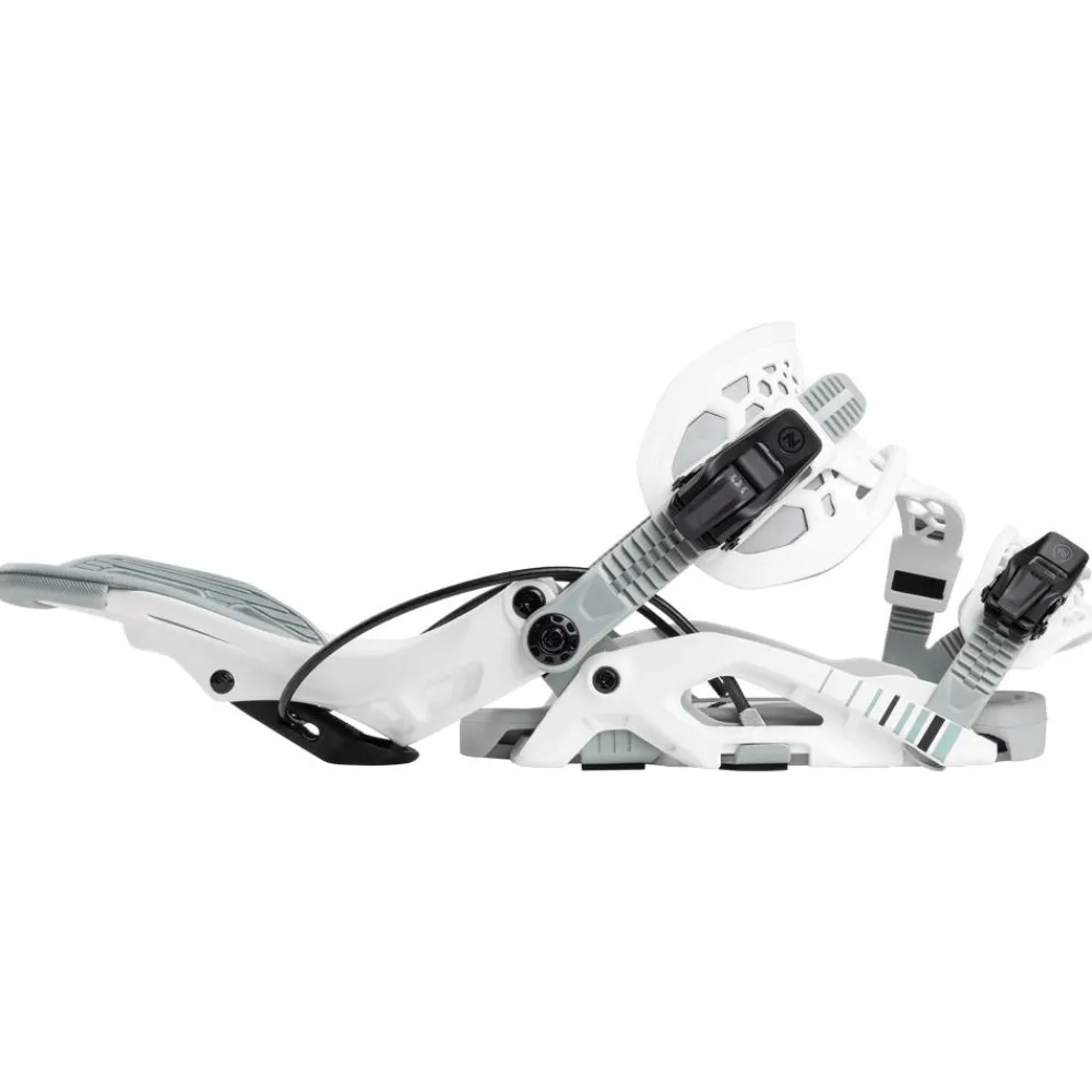 Chaussage Rapide<Nidecker Fix Snowboard Fuse Hybrid White