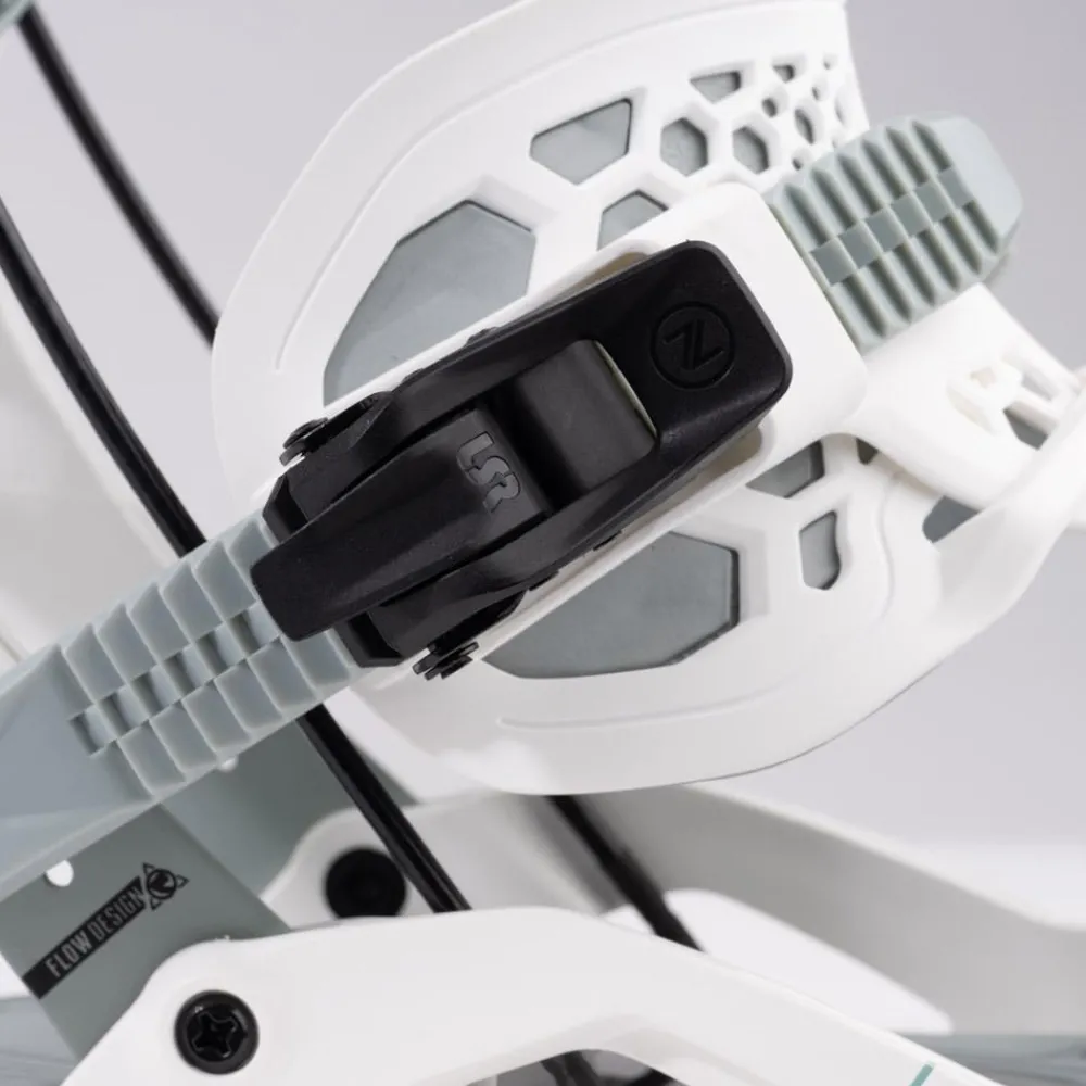 Chaussage Rapide<Nidecker Fix Snowboard Fuse Hybrid White