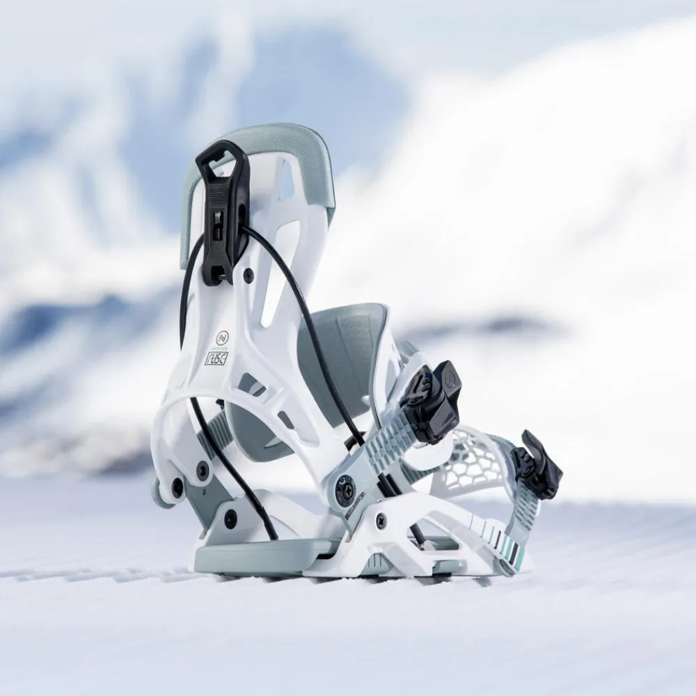 Chaussage Rapide<Nidecker Fix Snowboard Fuse Hybrid White