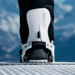 New Fix Snowboard Supermatic Lt White Chaussage Rapide