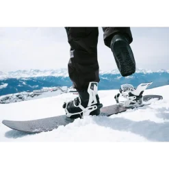 Best Fix Snowboard Supermatic White Chaussage Rapide