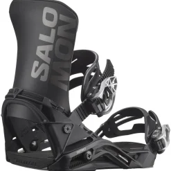 Chaussage Classique<Salomon Fix Snowboard District Black