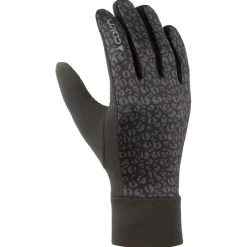 Sous-Gants|Gants De Ski Femme<Cairn Gant Warm Touch Gloves Black Leopard
