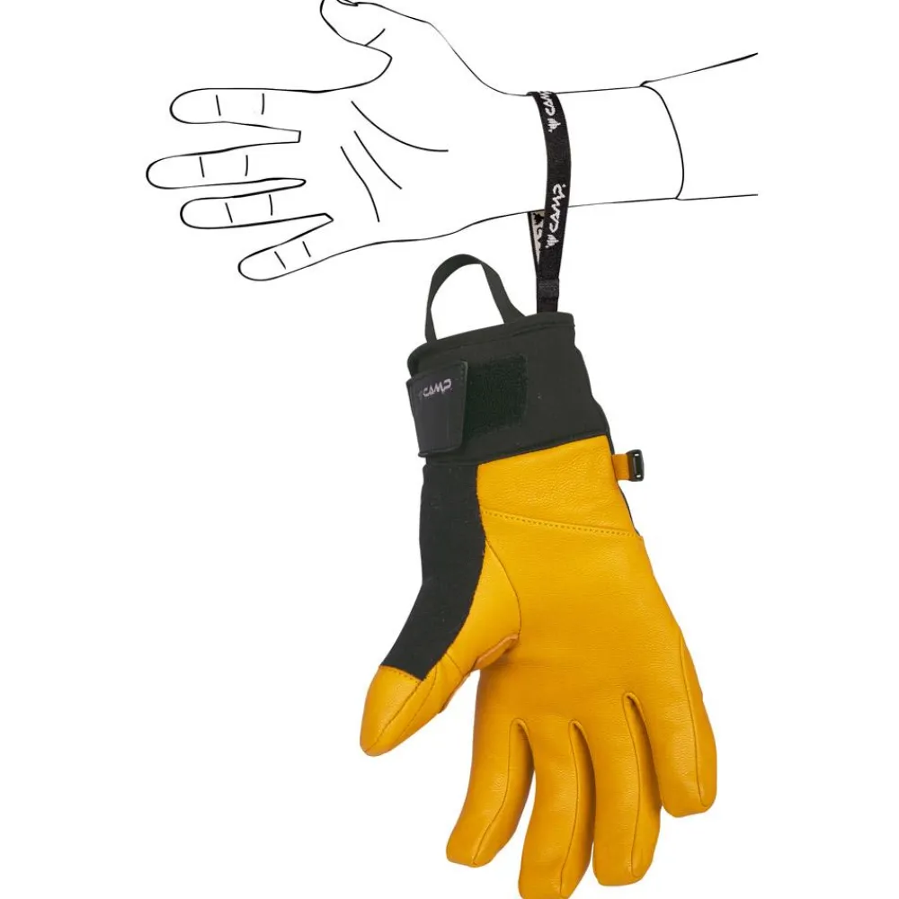 Online Gant G Crest Black Yellow Femme Gants De Ski Femme|Gants De Ski Homme