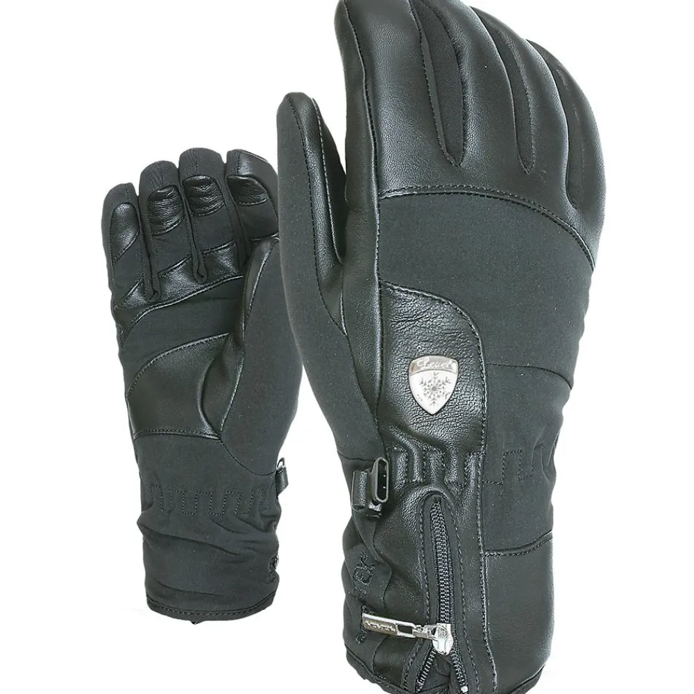 New Gant Iris W Noir Femme Gants De Ski Femme