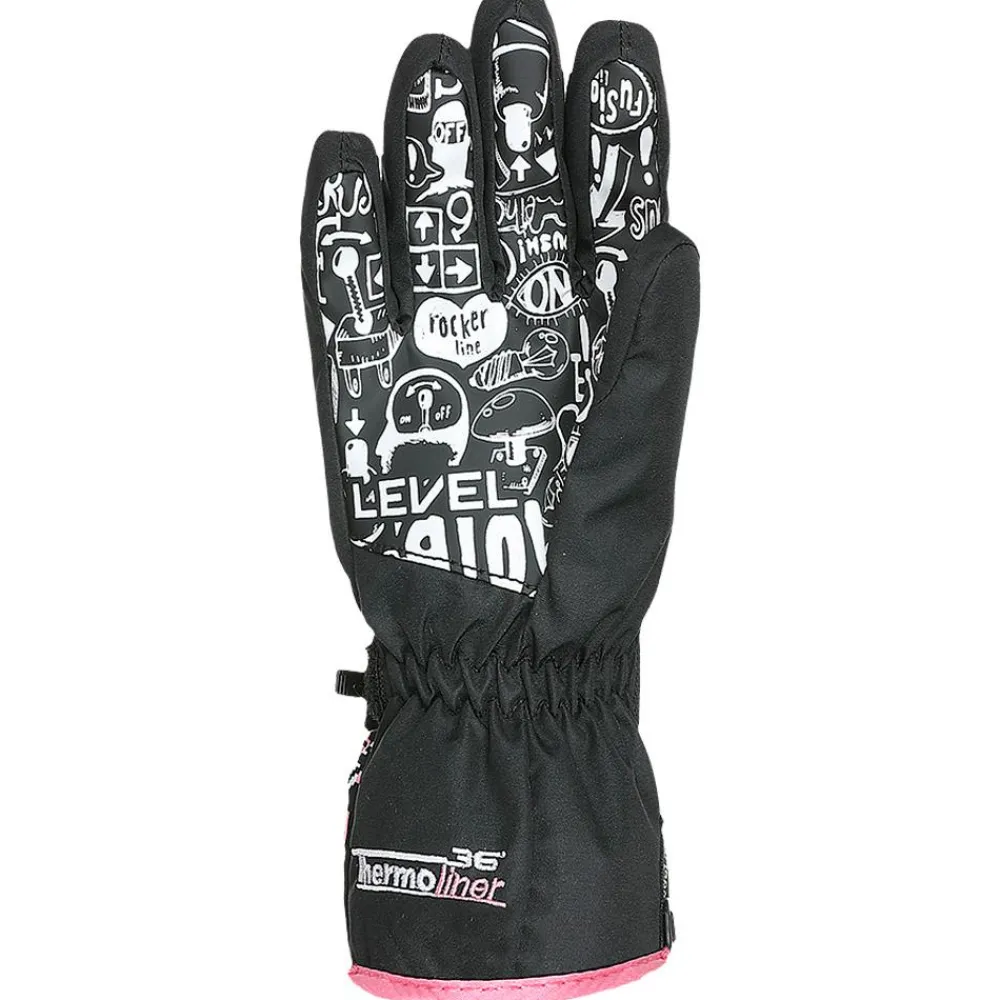 Gants De Ski Enfant<Level Gant Junior Ninja Rose