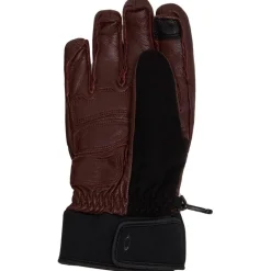 Sale Gant Peak Leather Gloves Grenache Femme Gants De Ski Femme|Gants De Ski Homme