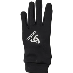 Hot Gant Stretchfleece Liner Gloves Full Finger Black Homme Gants|Sous-Gants