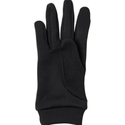 Hot Gant Stretchfleece Liner Gloves Full Finger Black Homme Gants|Sous-Gants