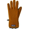 New Gant Retro Pile Gloves Shelter Brown Femme Gants De Ski Homme|Gants De Ski Femme
