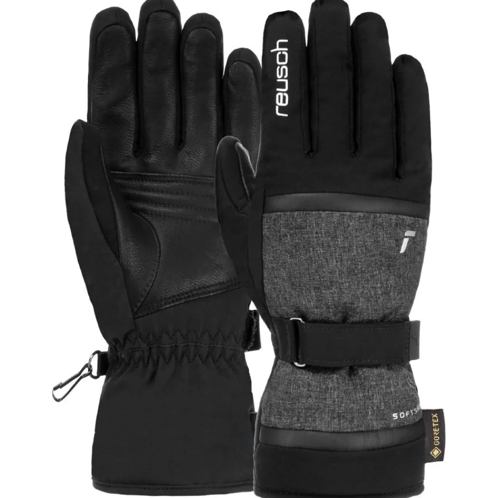 Gants De Ski Femme<Reusch Gant Alessia Gore-Tex Black Black Melange