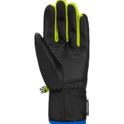 Discount Gant Duke R-Tex Xt Junior Black Brilliant Blue Safety Yellow Enfant Gants De Ski Enfant