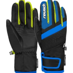 Discount Gant Duke R-Tex Xt Junior Black Brilliant Blue Safety Yellow Enfant Gants De Ski Enfant