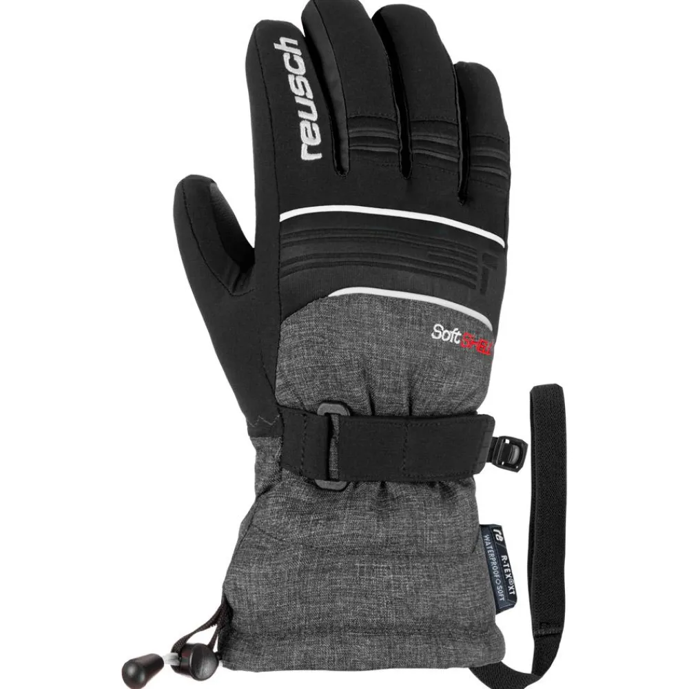 New Gant Kondor R-Tex Xt Junior Black Black Melange Enfant Gants De Ski Enfant