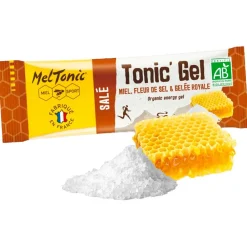 Entrainement|Compote Énergétique<Meltonic Gel Energétique Tonic Gel Bio 20 g. Miel Fleur De Sel & Gelée Royale