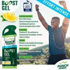 Clearance Gel Energétique Gel Boost Effort Intense 40 g Citron Entrainement|Compote Énergétique