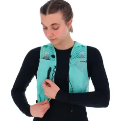 Discount Gilet Trail Racepac 8 Black Light Green Gilet De Trail