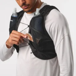 Gilet De Trail<Salomon Gilet Trail Active Skin 4 Set Black Metal