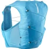 Gilet De Trail<Salomon Gilet Trail Active Skin 8 Set Blue Danube Blue Curacao