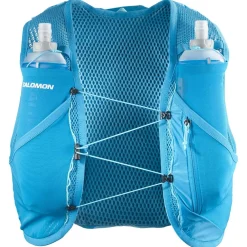 Gilet De Trail<Salomon Gilet Trail Active Skin 8 Set Blue Danube Blue Curacao